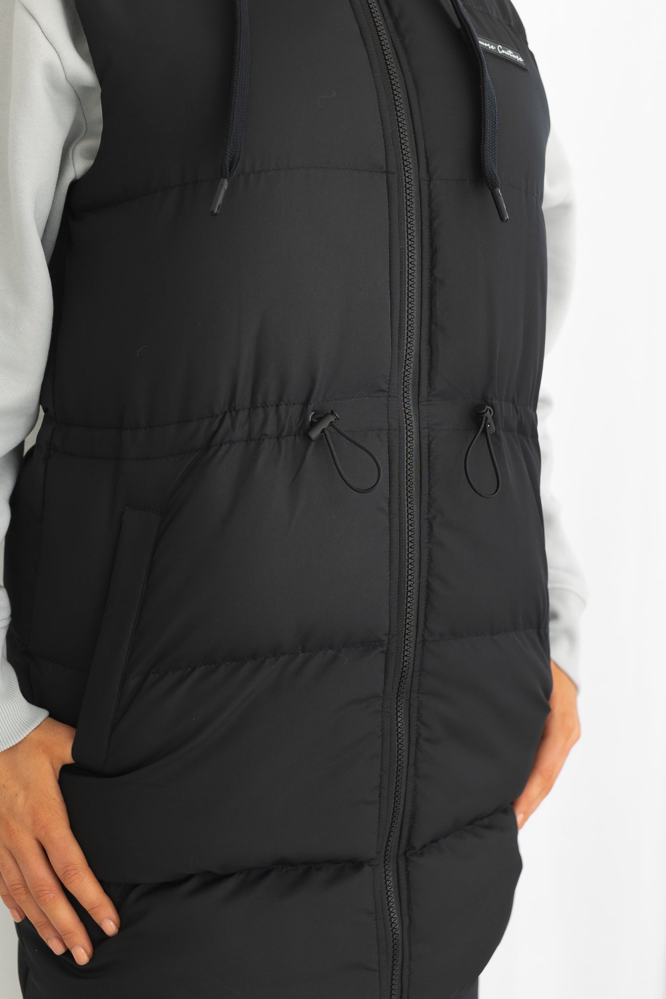 Starlight Longline Gilet Black