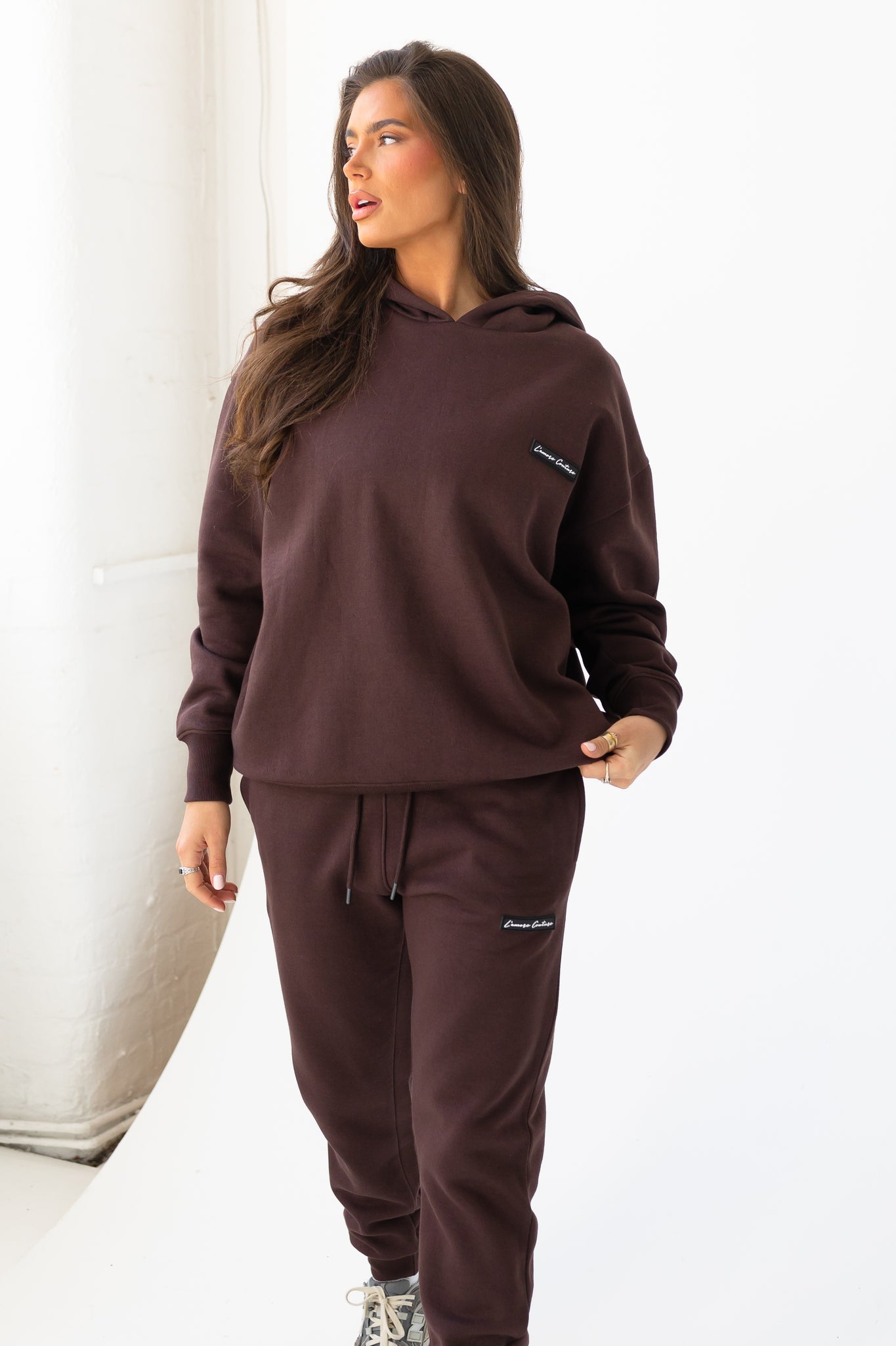 Monton Hoodie Brown