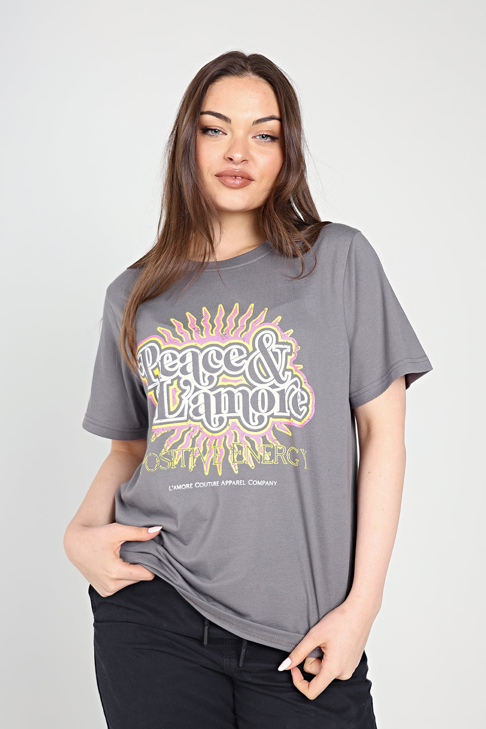 Sunny T-shirt Charcoal