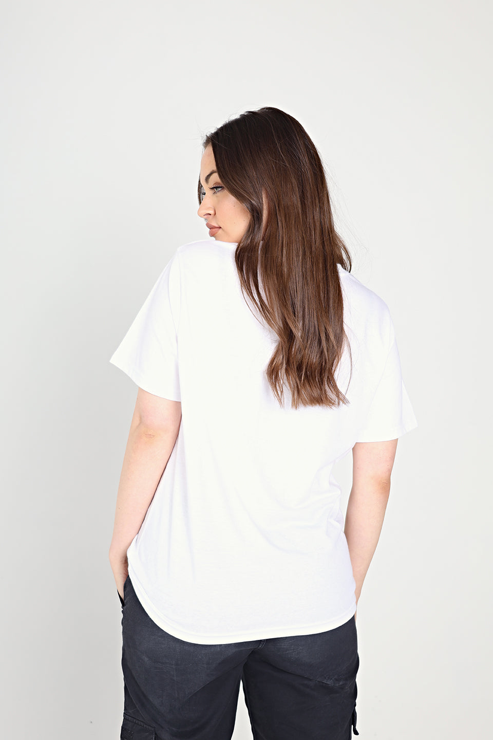 Feathers T-shirt White