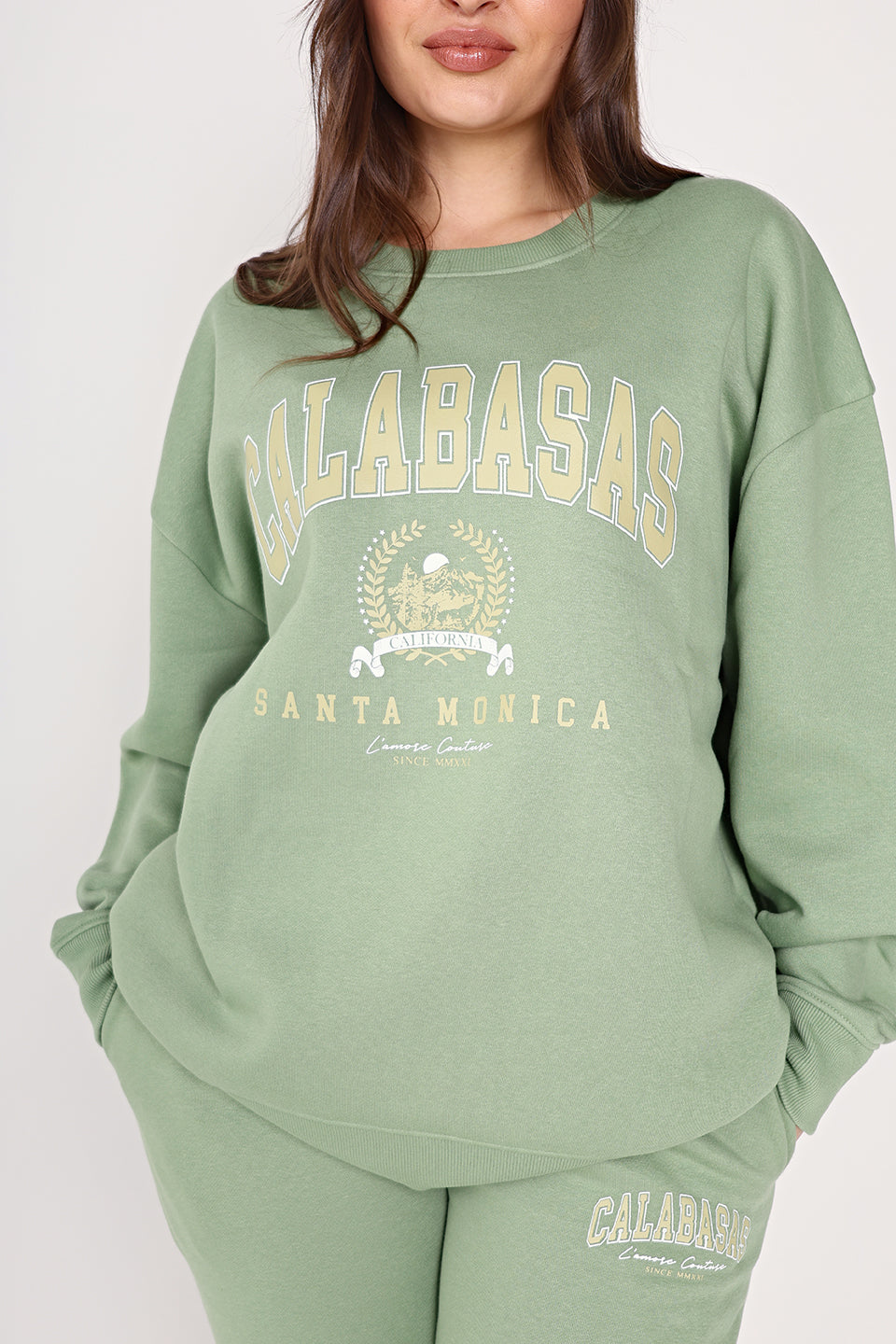 Calabasas Sweat Green